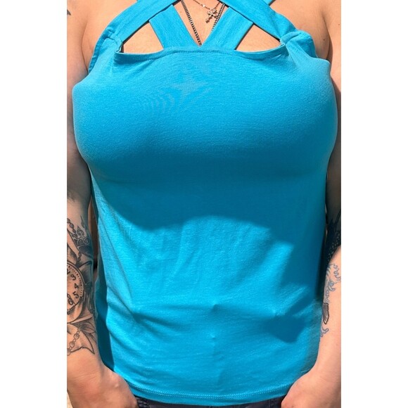 New York and company NWT twist neck strap top - Picture 1 of 4